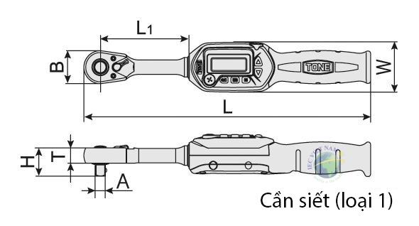 Tay cân lực điện tử TONE TDT 2 TDTH 3