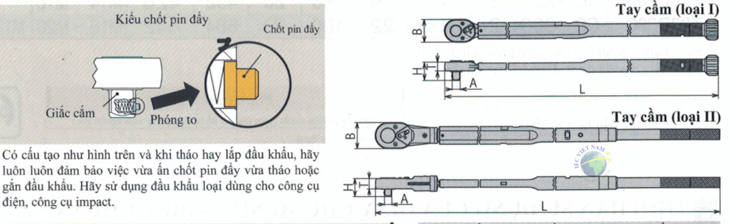 Tay cân lực loại cài đặt sẵn TONE TLN - IEC Việt Nam