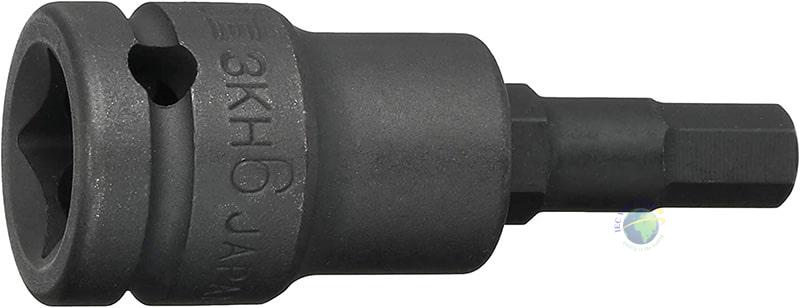 Đầu khẩu lục giác (Loại cường lực) TONE 3KH (Giắc cắm 9.5mm) 2 3KH 2 min