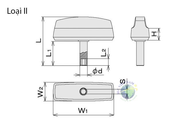 Bộ chìa vặn cân lực TONE TG 3 TG 2 min