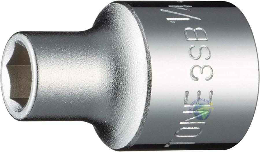 Đầu khẩu lục giác (6 cạnh) TONE 3SB (giắc cắm 9.5mm) 3 3SB 08 min