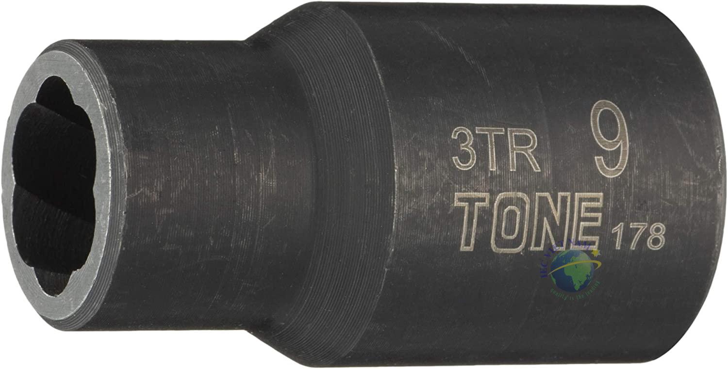 Bộ đầu khẩu bông (có giá đỡ) TONE HTR307 (Giắc cắm 9.5mm) 4 3TR 05 min