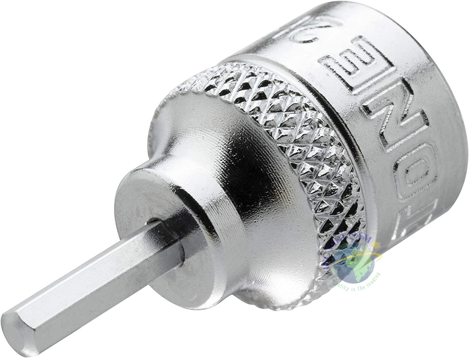 Đầu khẩu lục giác loại ngắn TONE 2H-S (giắc cắm 6.35mm) 5 2H 2.5S 4 min