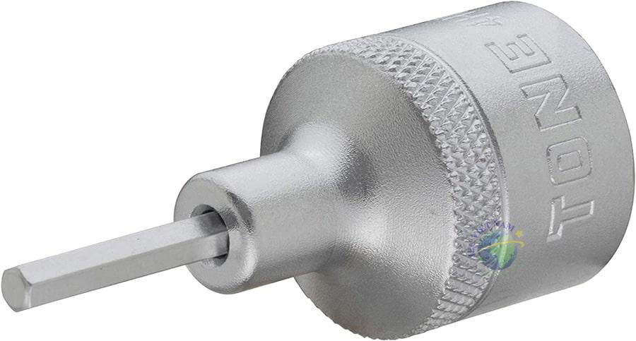 Đầu khẩu lục giác TONE 4HB (giắc cắm 12.7mm) 6 4HB 05 min