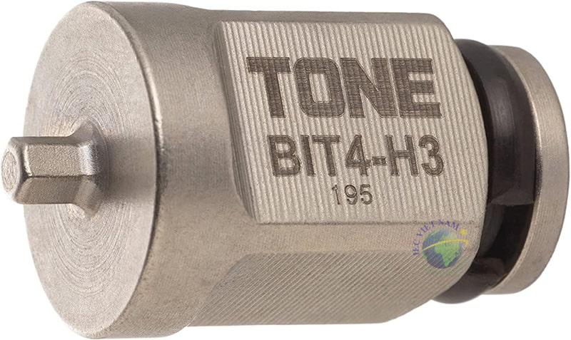 Đầu BIT lục giác TONE BIT4-H (Giắc cắm 12.7mm) 7 BIT4 H 3 min