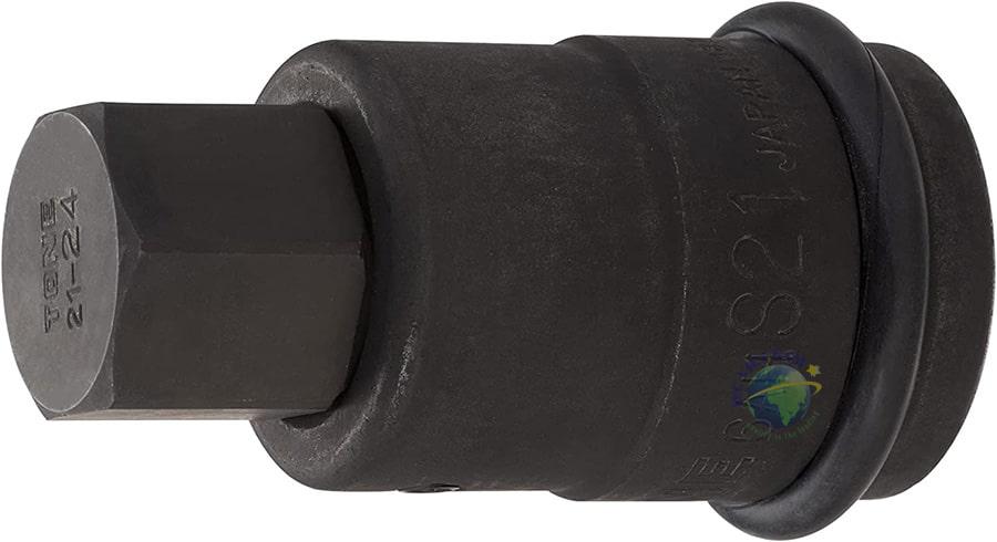 Đầu khẩu lục giác dành cho súng siết (loại có thể thay đổi, bit cường lực) TONE 6AH-H (Giắc cắm 19mm) 3 6AH H 3 min