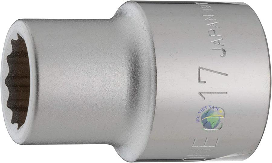 Đầu khẩu 12 cạnh TONE 6D (Giắc cắm 19mm) 3 6d 3 min